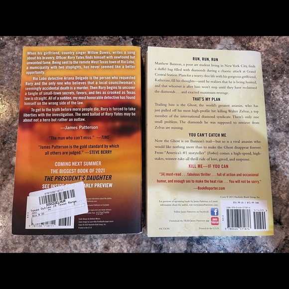 James Patterson Other James Patterson Novels One From The Texas